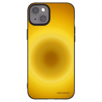 Picasee Μαύρη θήκη σιλικόνης για Apple iPhone 15 Plus - Solar Pulse