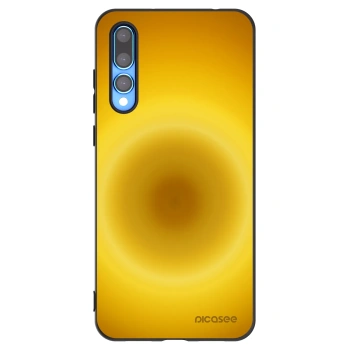 Picasee Μαύρη θήκη σιλικόνης για Huawei P20 Pro - Solar Pulse