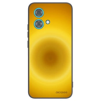 Picasee Μαύρη θήκη σιλικόνης για Motorola Edge 40 Neo - Solar Pulse