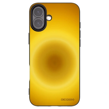 Picasee Μαύρη θήκη σιλικόνης για Apple iPhone 16 Plus - Solar Pulse