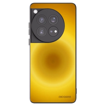 Picasee Μαύρη θήκη σιλικόνης για OnePlus 12 5G - Solar Pulse