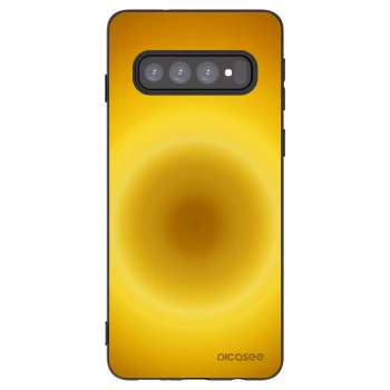 Picasee Μαύρη θήκη σιλικόνης για Samsung Galaxy S10 G973 - Solar Pulse