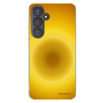Picasee διαφανής θήκη σιλικόνης Samsung Galaxy S24 FE S721B - Solar Pulse