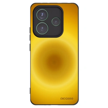 Picasee Μαύρη θήκη σιλικόνης για Xiaomi Redmi Note 14 5G - Solar Pulse