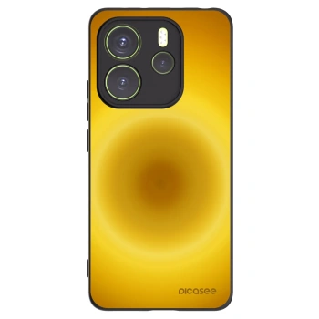 Picasee Μαύρη θήκη σιλικόνης για Xiaomi Redmi Note 14 4G - Solar Pulse
