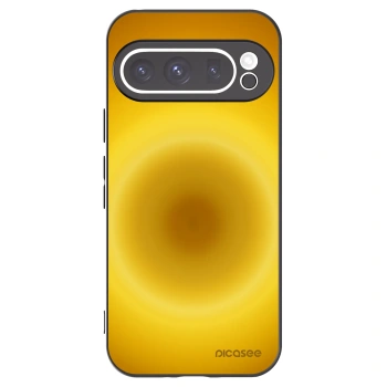 Picasee Μαύρη θήκη σιλικόνης για Google Pixel 9 Pro - Solar Pulse