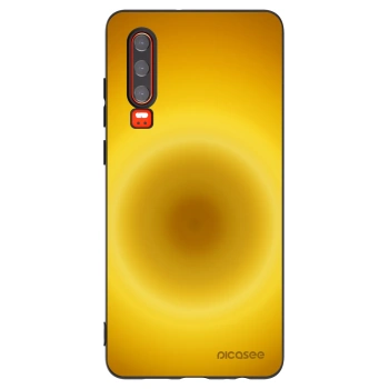 Picasee Μαύρη θήκη σιλικόνης για Huawei P30 - Solar Pulse