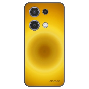 Picasee Μαύρη θήκη σιλικόνης για Xiaomi Redmi Note 14S - Solar Pulse