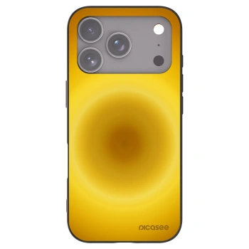 Picasee Μαύρη θήκη σιλικόνης για Apple iPhone 17 Pro - Solar Pulse