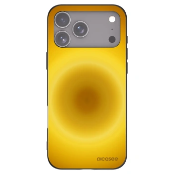 Picasee Μαύρη θήκη σιλικόνης για Apple iPhone 17 Pro Max - Solar Pulse