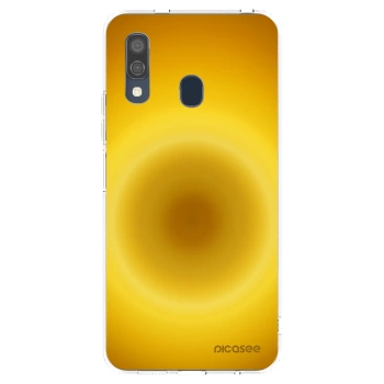 Picasee διαφανής θήκη σιλικόνης Samsung Galaxy A40 A405F - Solar Pulse