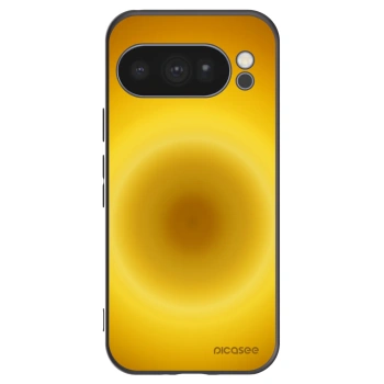 Picasee Μαύρη θήκη σιλικόνης για Google Pixel 10 Pro - Solar Pulse