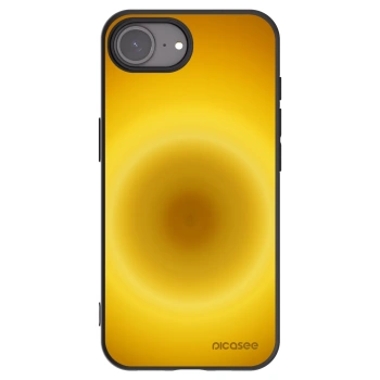 Picasee Μαύρη θήκη σιλικόνης για Apple iPhone 17e - Solar Pulse