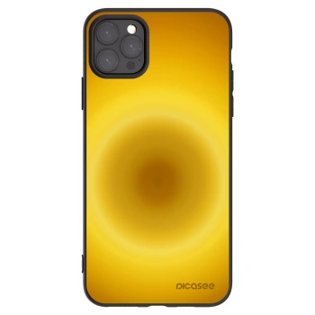 Picasee Μαύρη θήκη σιλικόνης για Apple iPhone 11 Pro Max - Solar Pulse