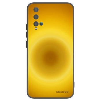 Picasee Μαύρη θήκη σιλικόνης για Huawei Nova 5T - Solar Pulse