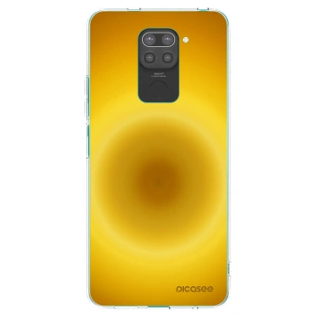 Picasee Μαύρη θήκη σιλικόνης για Xiaomi Redmi Note 9 - Solar Pulse