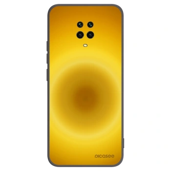 Picasee Μαύρη θήκη σιλικόνης για Xiaomi Redmi Note 9S - Solar Pulse
