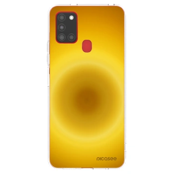 Picasee διαφανής θήκη σιλικόνης Samsung Galaxy A21s - Solar Pulse