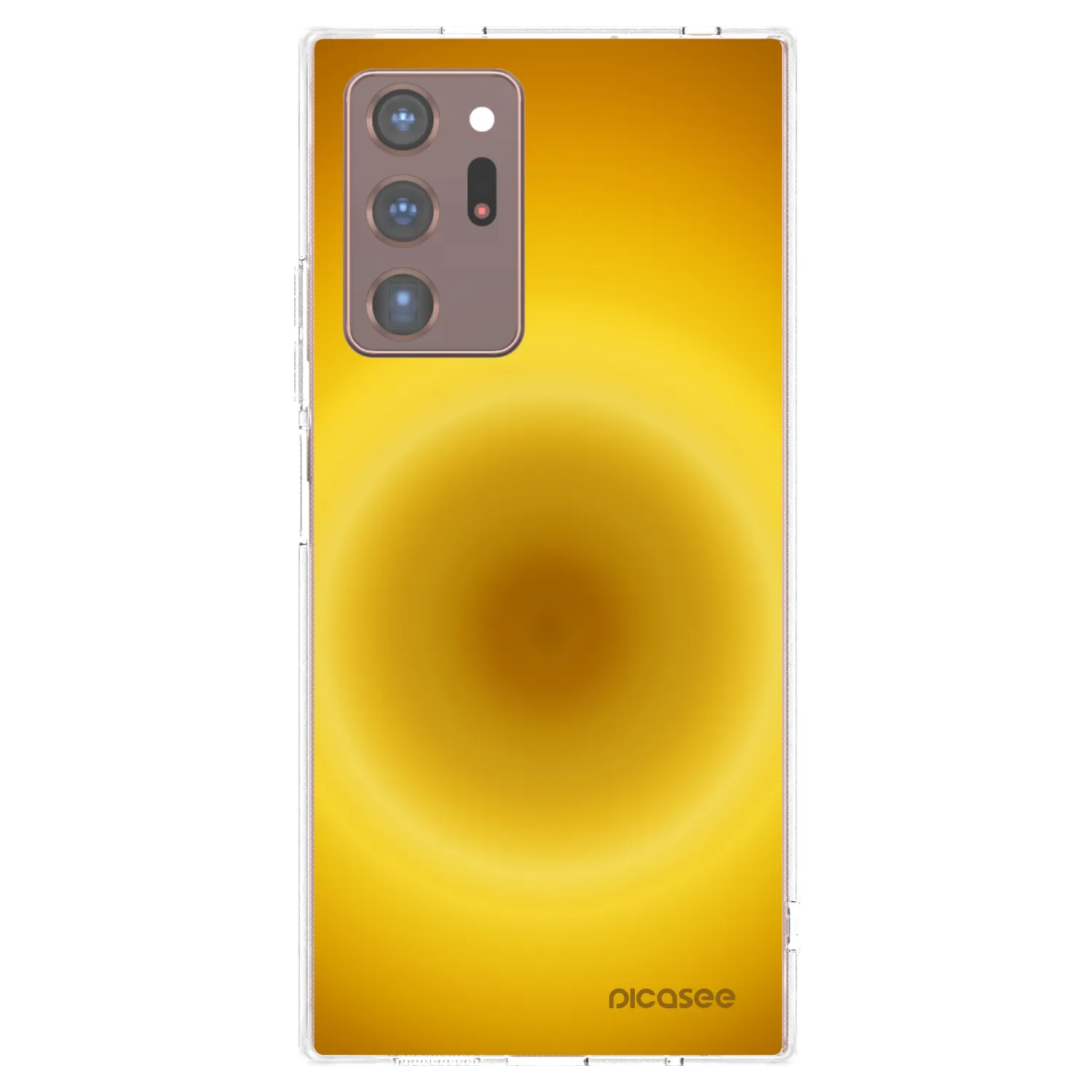 Picasee διαφανής θήκη σιλικόνης Samsung Galaxy Note 20 Ultra - Solar Pulse