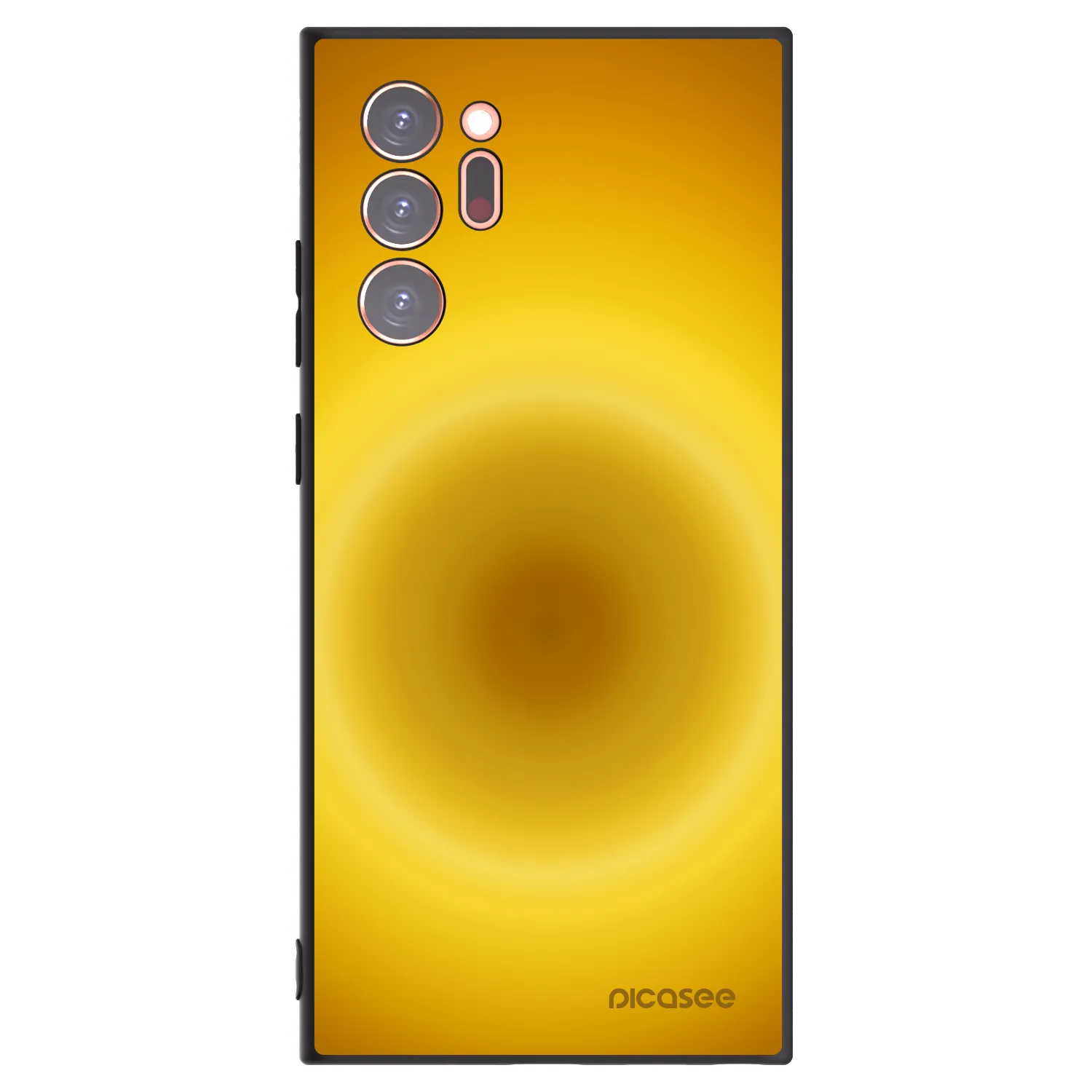 Picasee Μαύρη θήκη σιλικόνης για Samsung Galaxy Note 20 Ultra - Solar Pulse