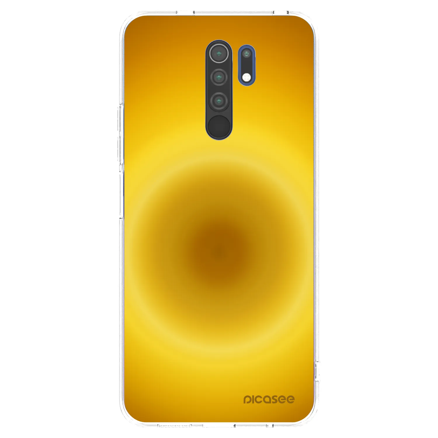 Picasee διαφανής θήκη σιλικόνης Xiaomi Redmi 9 - Solar Pulse