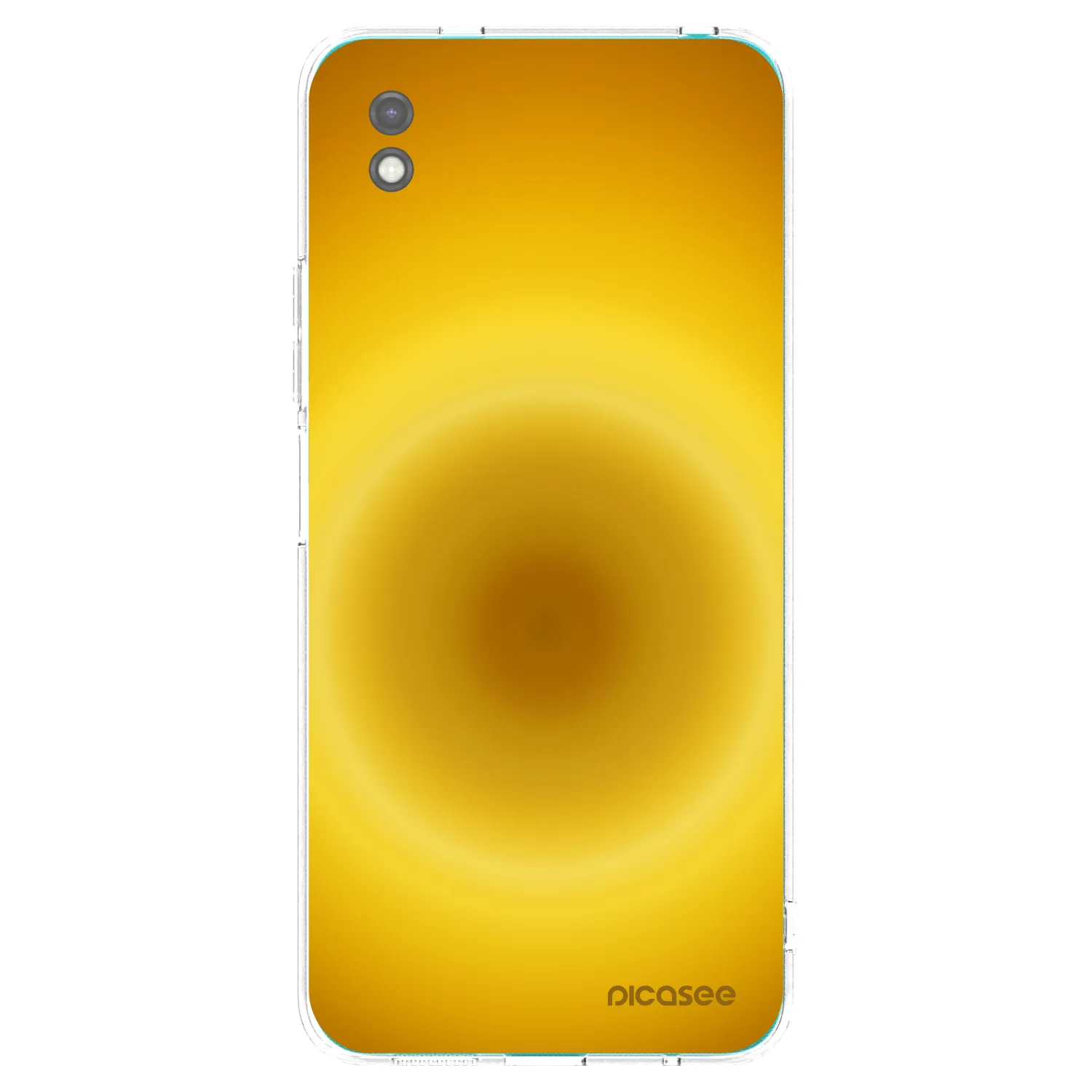 Picasee Μαύρη θήκη σιλικόνης για Xiaomi Redmi 9A - Solar Pulse