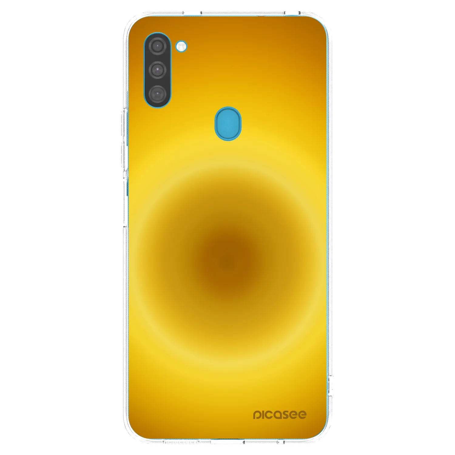 Picasee διαφανής θήκη σιλικόνης Samsung Galaxy M11 - Solar Pulse