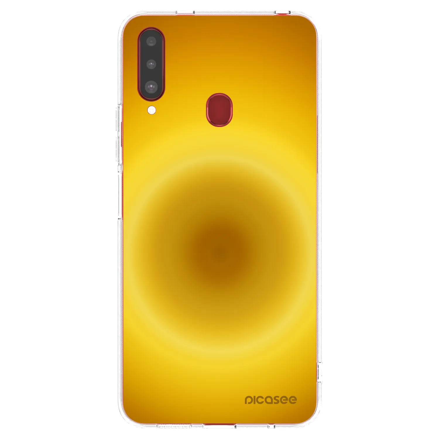 Picasee διαφανής θήκη σιλικόνης Samsung Galaxy A20s - Solar Pulse
