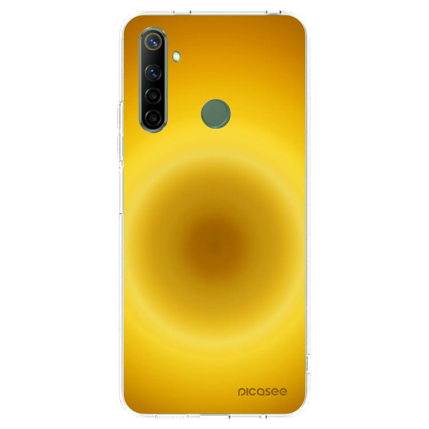 Picasee διαφανής θήκη σιλικόνης Realme 6i - Solar Pulse