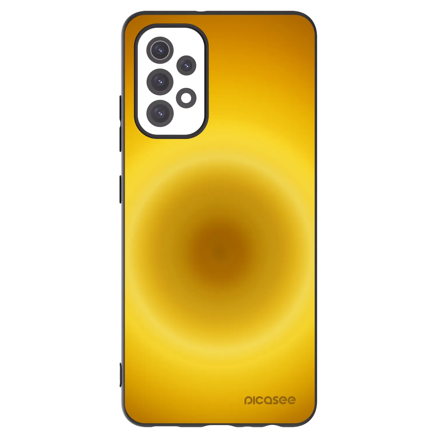 Picasee Μαύρη θήκη σιλικόνης για Samsung Galaxy A32 5G A326B - Solar Pulse