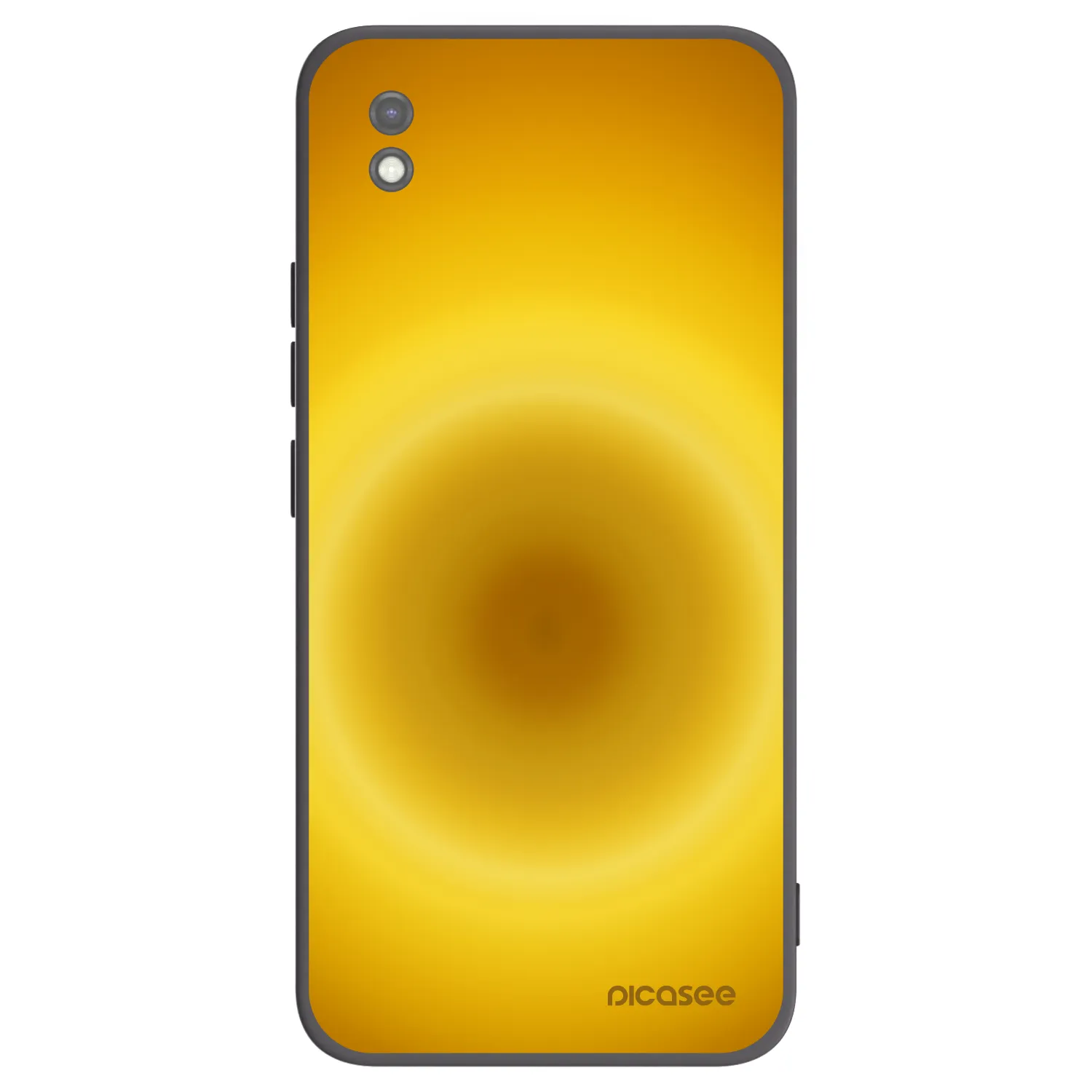 Picasee Μαύρη θήκη σιλικόνης για Xiaomi Redmi 9AT - Solar Pulse