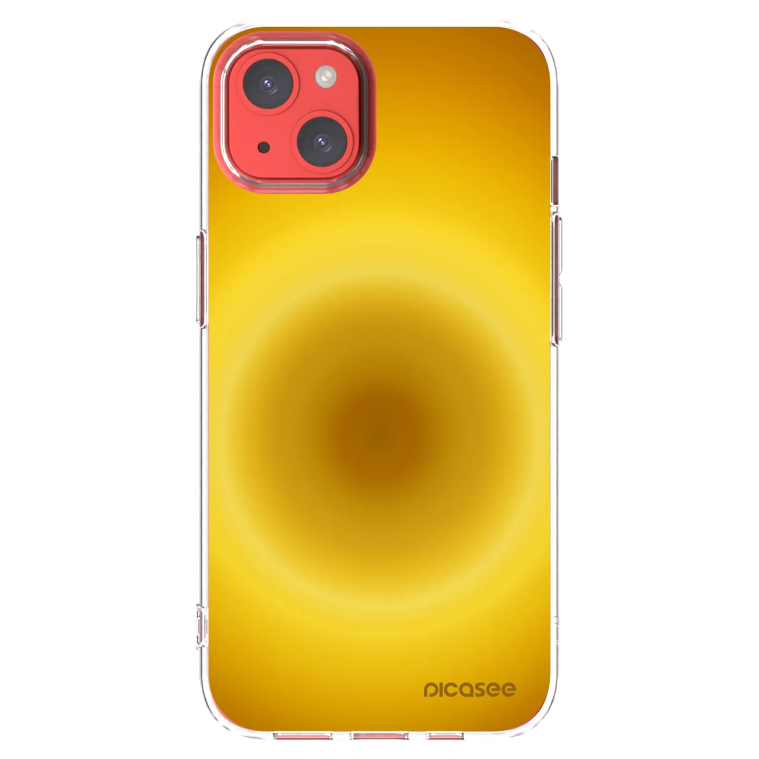 Picasee διαφανής θήκη σιλικόνης Apple iPhone 13 - Solar Pulse