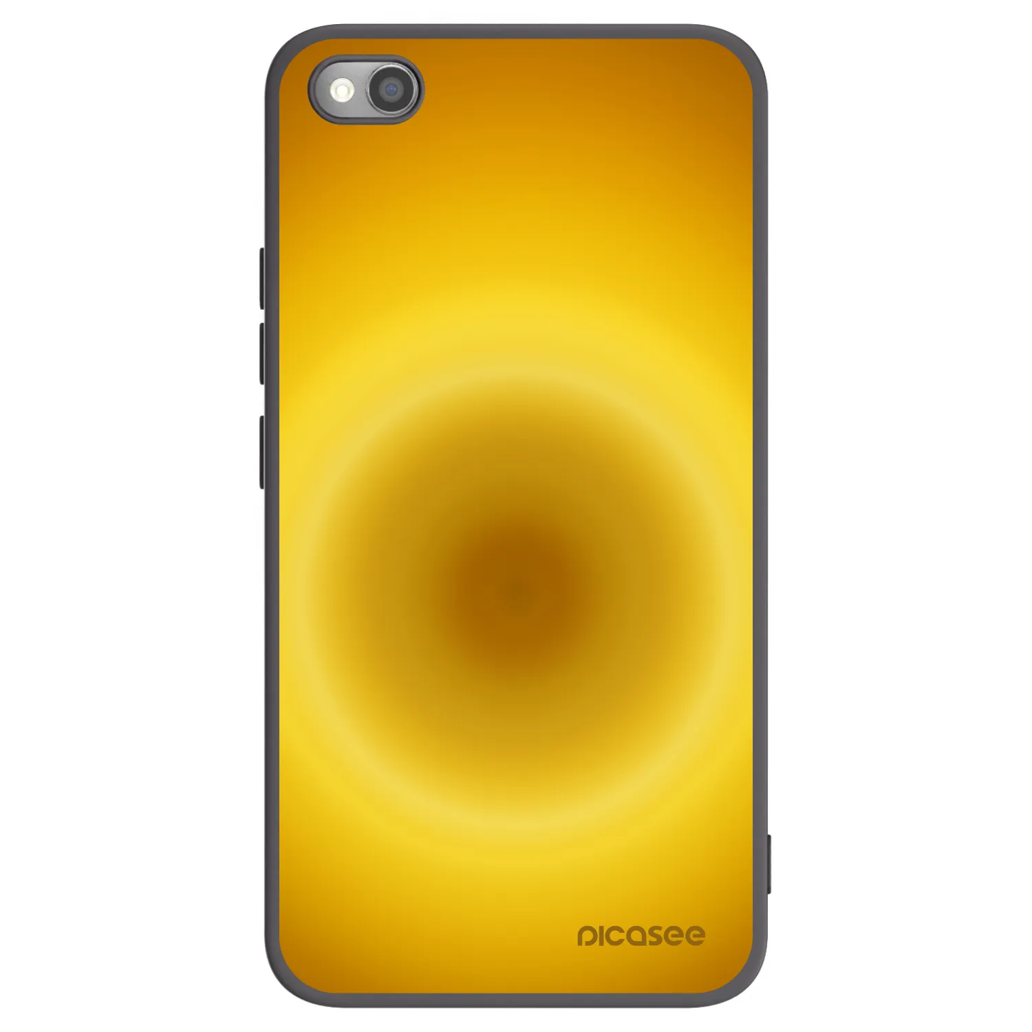 Picasee Μαύρη θήκη σιλικόνης για Xiaomi Mi Note 10 (Pro) - Solar Pulse