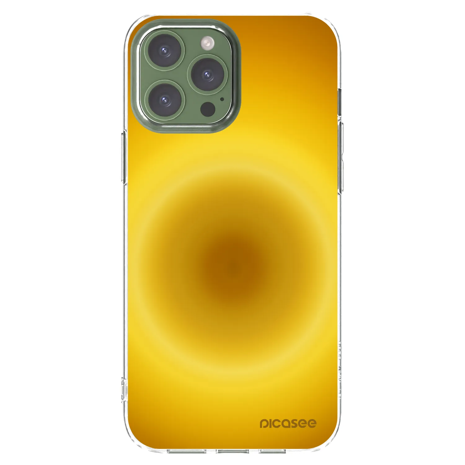 Picasee διαφανής θήκη σιλικόνης Apple iPhone 13 Pro Max - Solar Pulse