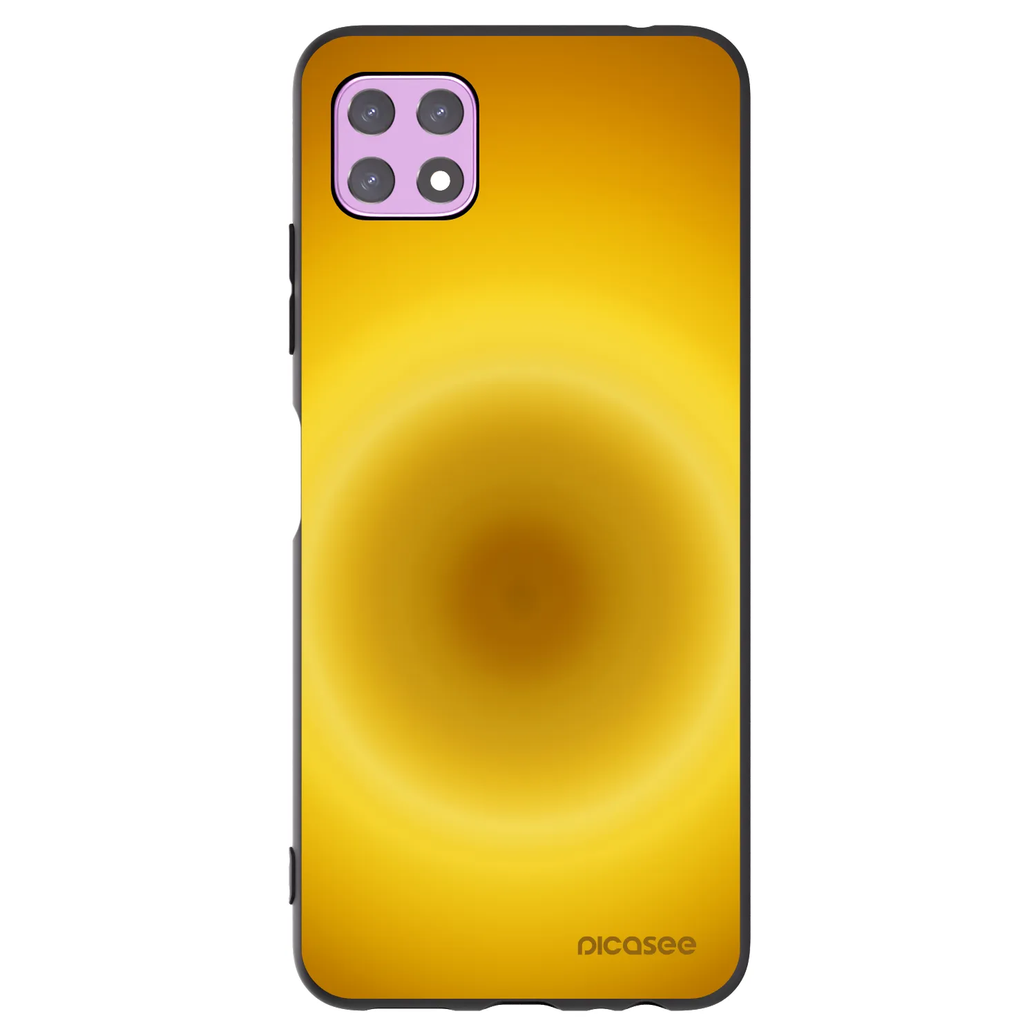 Picasee Μαύρη θήκη σιλικόνης για Samsung Galaxy A22 A226B 5G - Solar Pulse