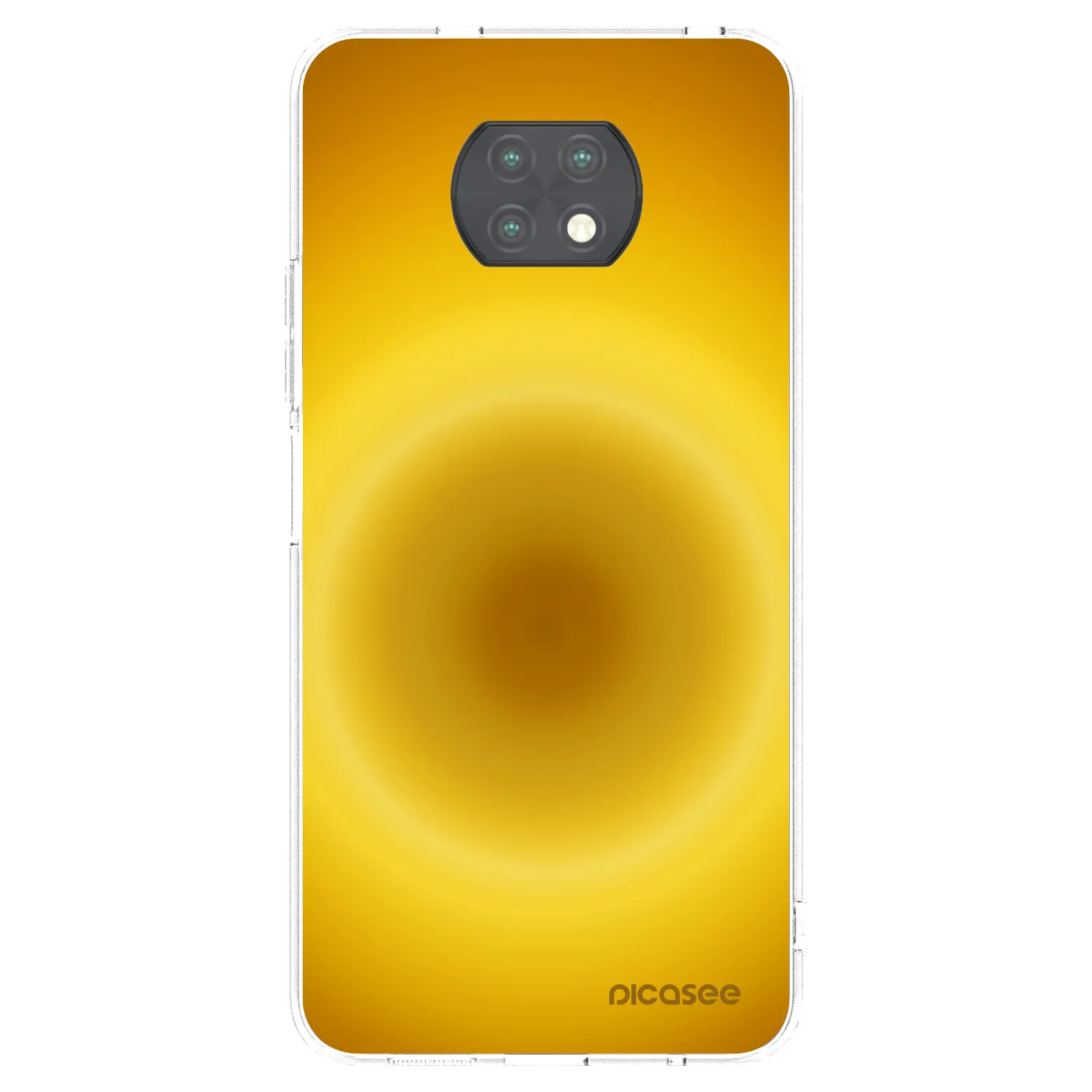 Picasee διαφανής θήκη σιλικόνης Xiaomi Redmi Note 9T - Solar Pulse