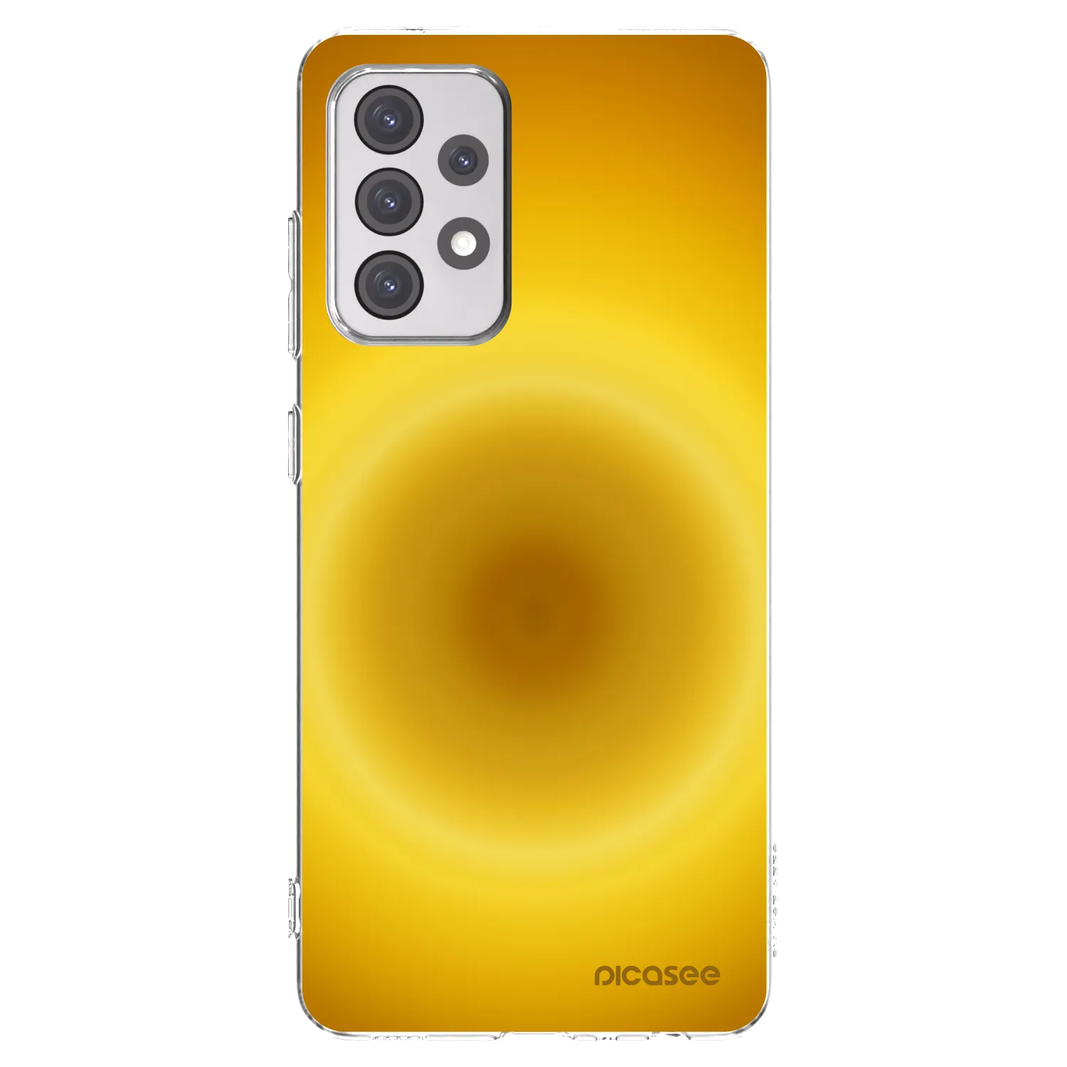 Picasee διαφανής θήκη σιλικόνης Samsung Galaxy A52s 5G A528B - Solar Pulse