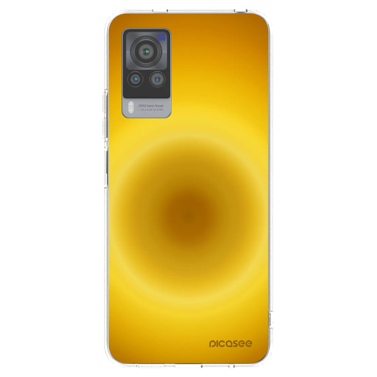 Picasee διαφανής θήκη σιλικόνης Vivo X60 Pro 5G - Solar Pulse
