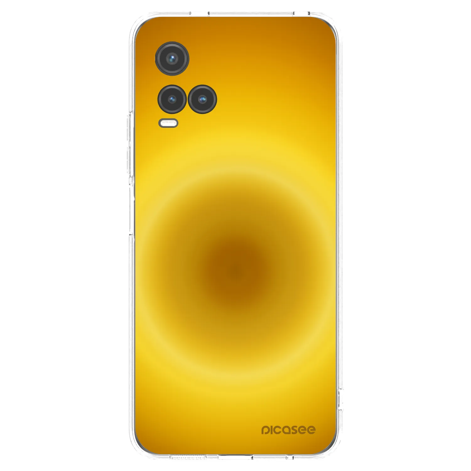 Picasee διαφανής θήκη σιλικόνης Vivo Y33s - Solar Pulse