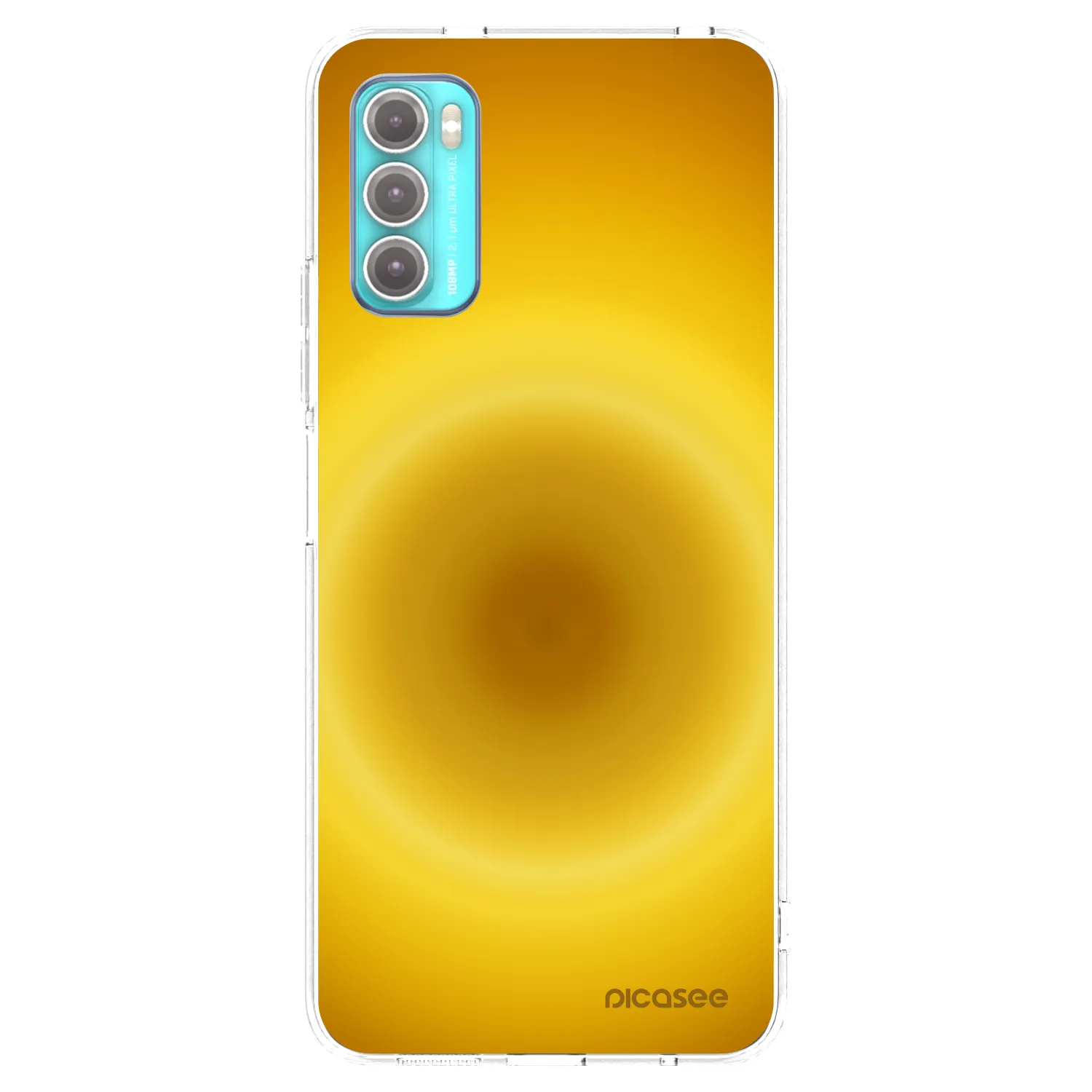Picasee διαφανής θήκη σιλικόνης Motorola Moto G60 - Solar Pulse