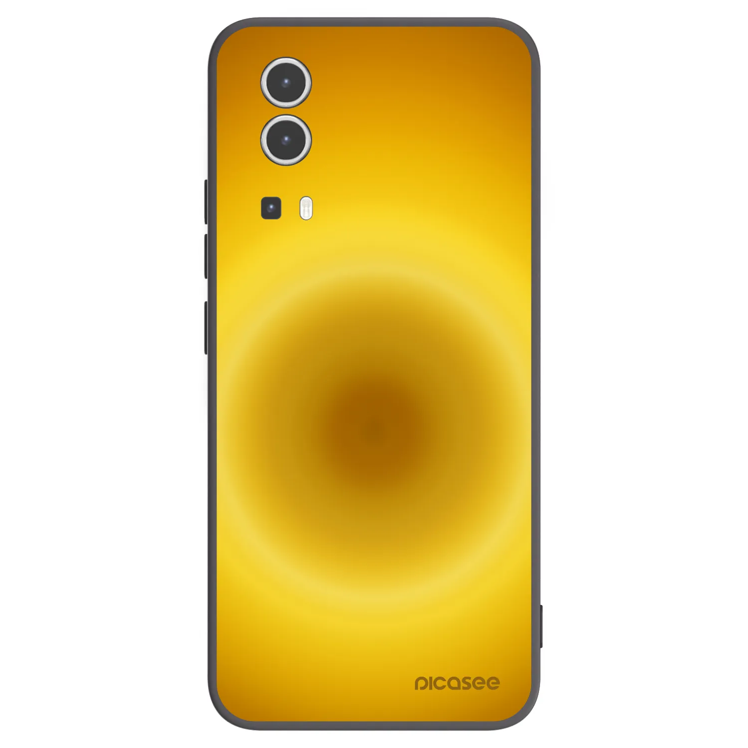 Picasee Μαύρη θήκη σιλικόνης για Vivo Y72 5G - Solar Pulse