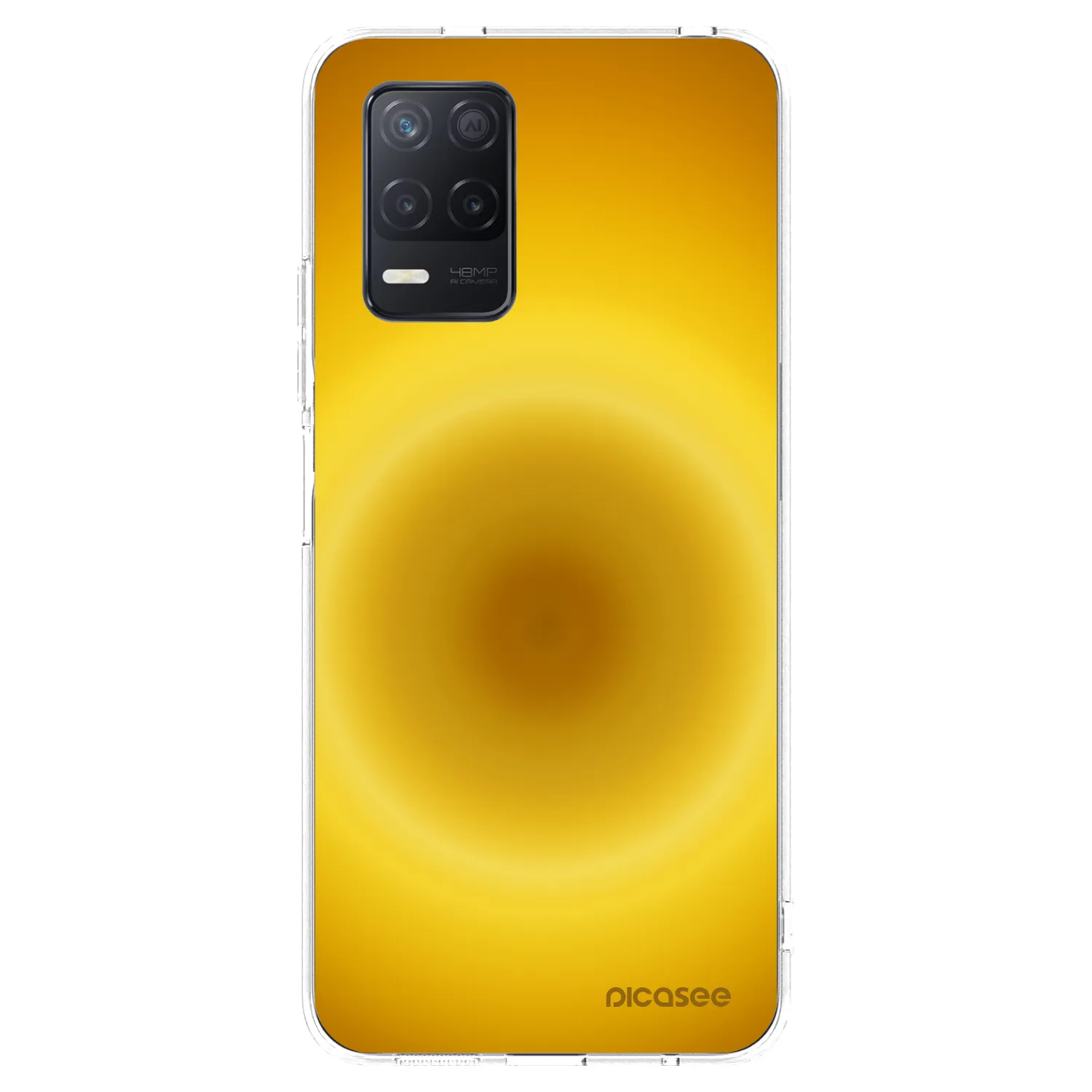 Picasee διαφανής θήκη σιλικόνης Realme 8 5G - Solar Pulse