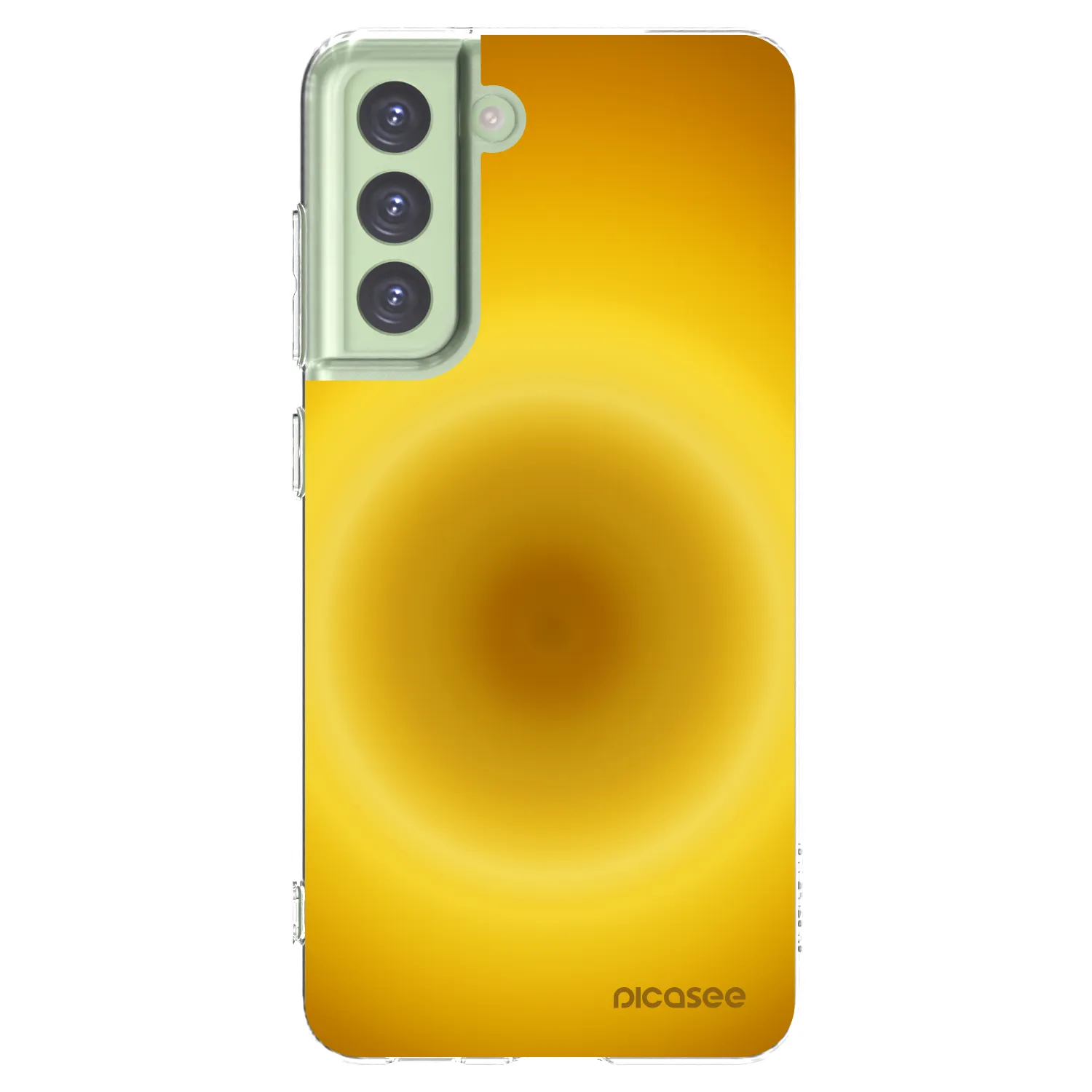 Picasee διαφανής θήκη σιλικόνης Samsung Galaxy S21 FE 5G - Solar Pulse