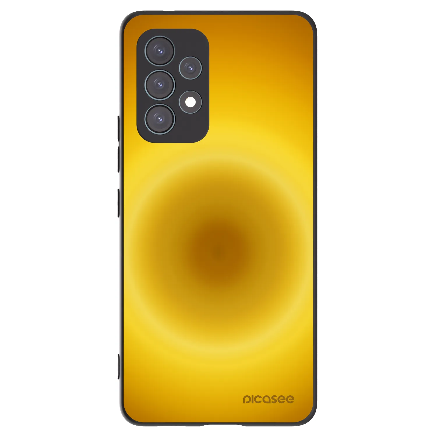 Picasee Μαύρη θήκη σιλικόνης για Samsung Galaxy A53 5G A536 - Solar Pulse
