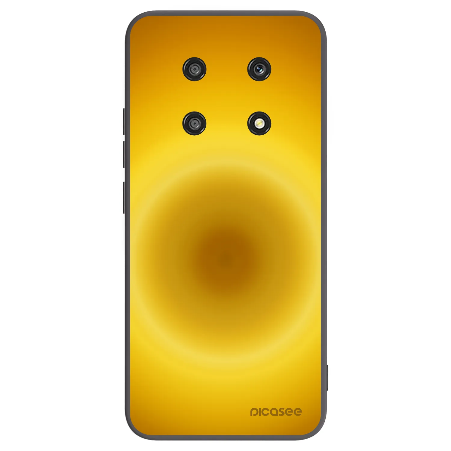 Picasee Μαύρη θήκη σιλικόνης για Honor Magic4 Lite 5G - Solar Pulse