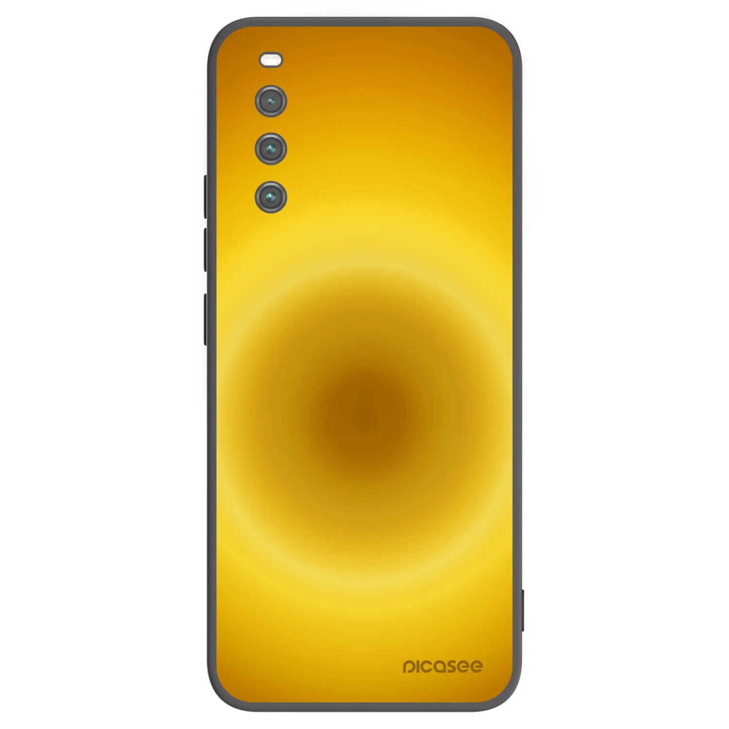 Picasee Μαύρη θήκη σιλικόνης για Sony Xperia 10 IV 5G - Solar Pulse