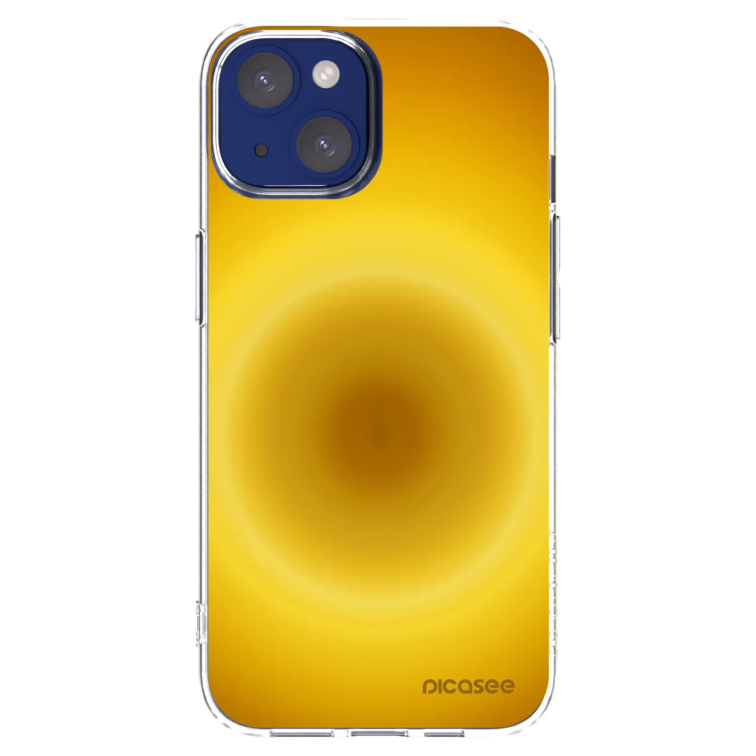 Picasee διαφανής θήκη σιλικόνης Apple iPhone 14 - Solar Pulse