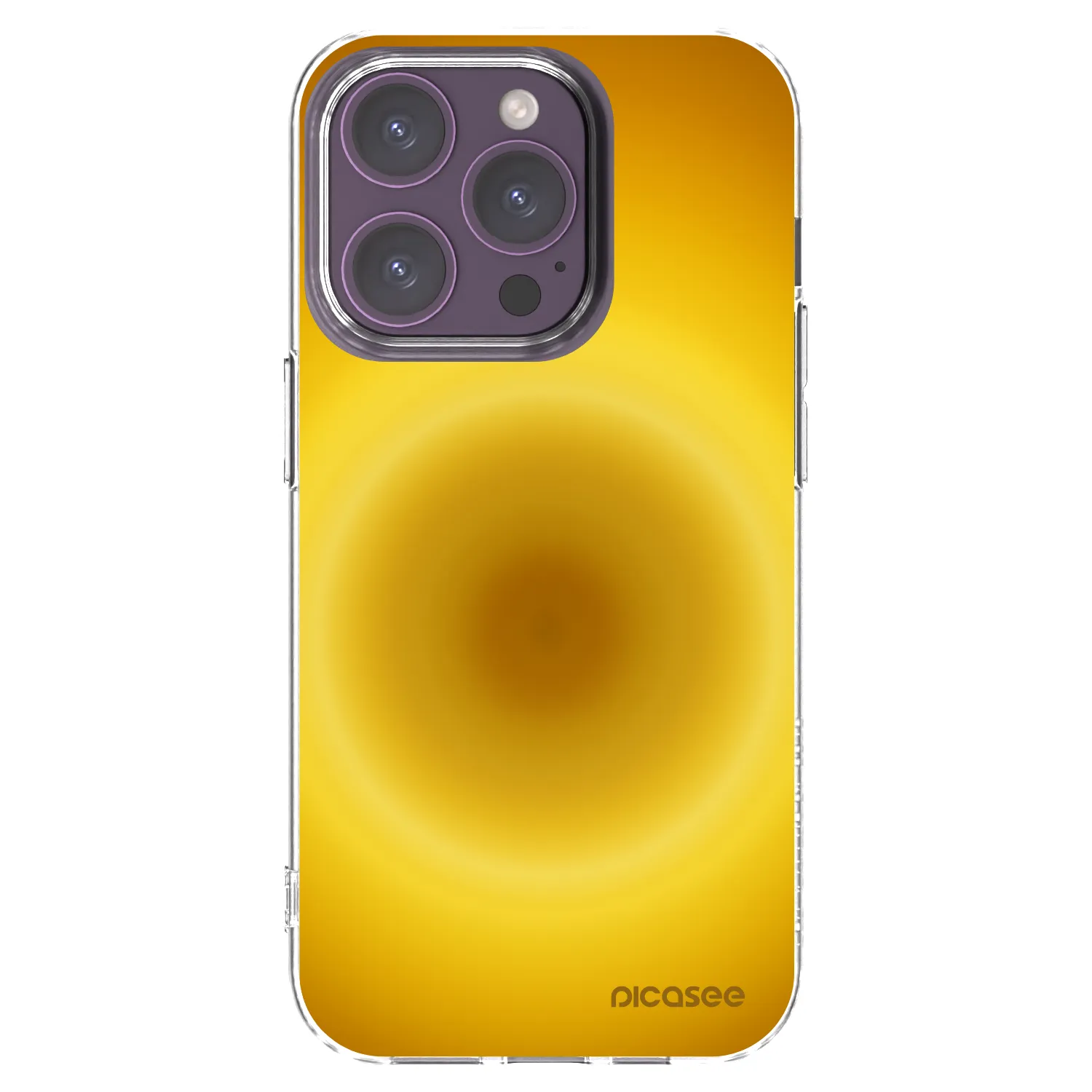 Picasee διαφανής θήκη σιλικόνης Apple iPhone 14 Pro - Solar Pulse