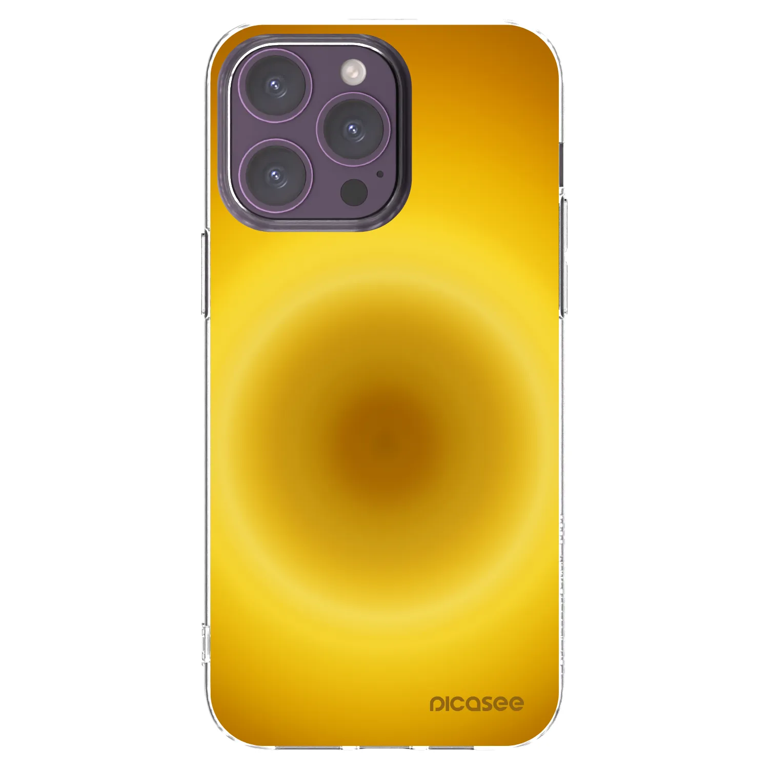 Picasee διαφανής θήκη σιλικόνης Apple iPhone 14 Pro Max - Solar Pulse