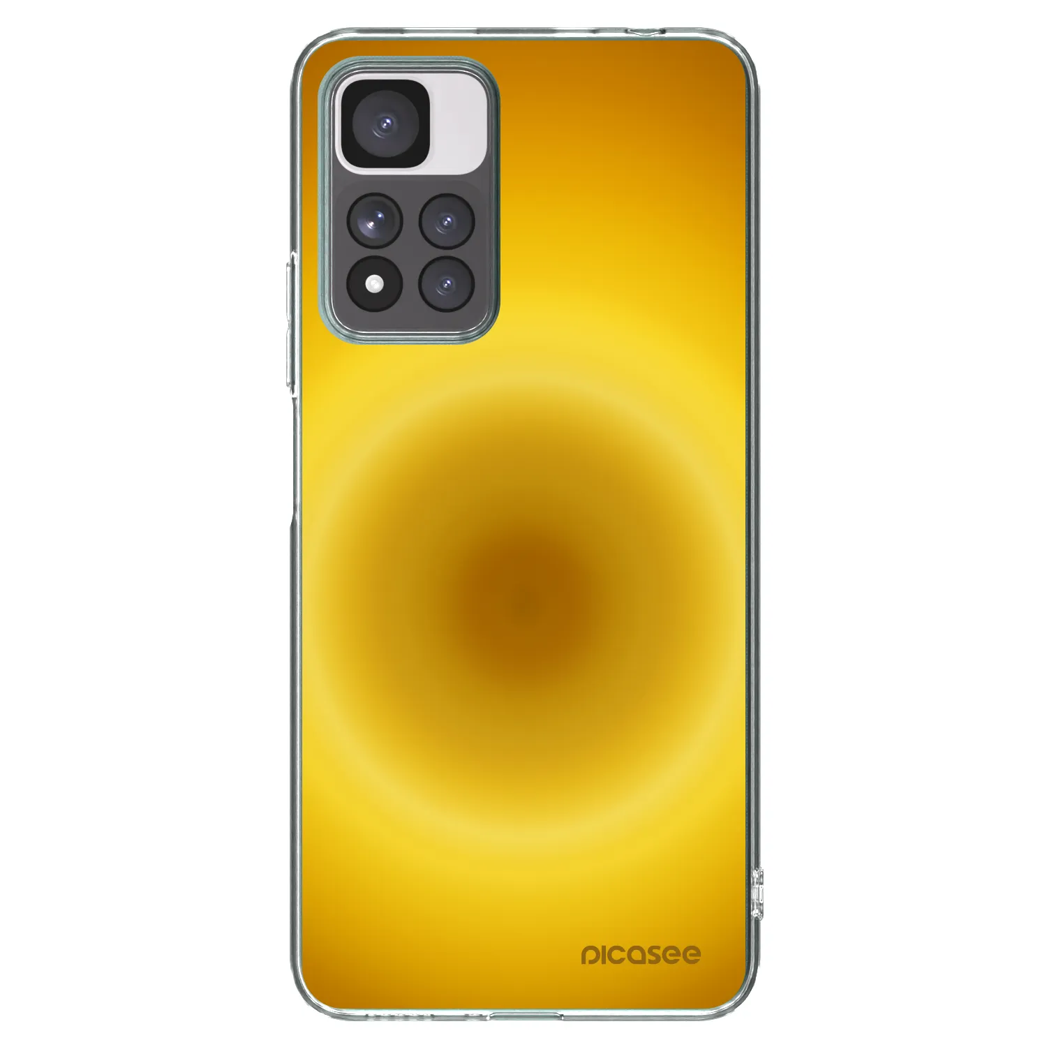 Picasee διαφανής θήκη σιλικόνης Xiaomi Redmi Note 11 Pro+ 5G - Solar Pulse